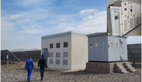 中广核嘉峪关西戈壁50MW电站